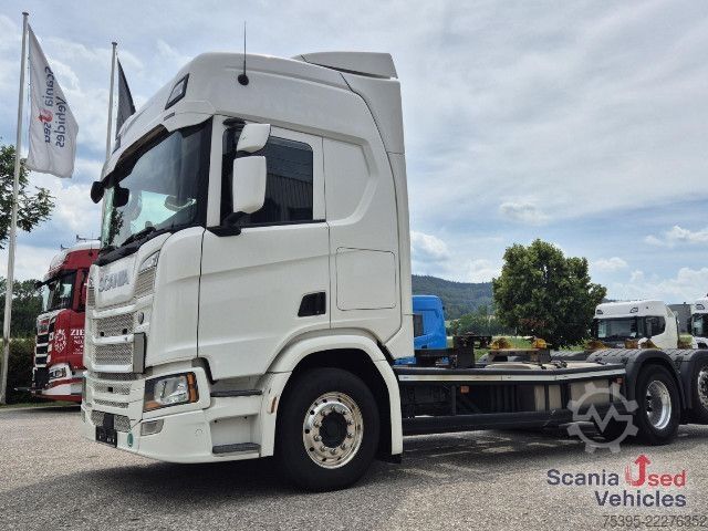 Autocamion cu caroserie interschimbabilă Scania R 450 B6x2*4NB Lenkachse Multi BDF !!
