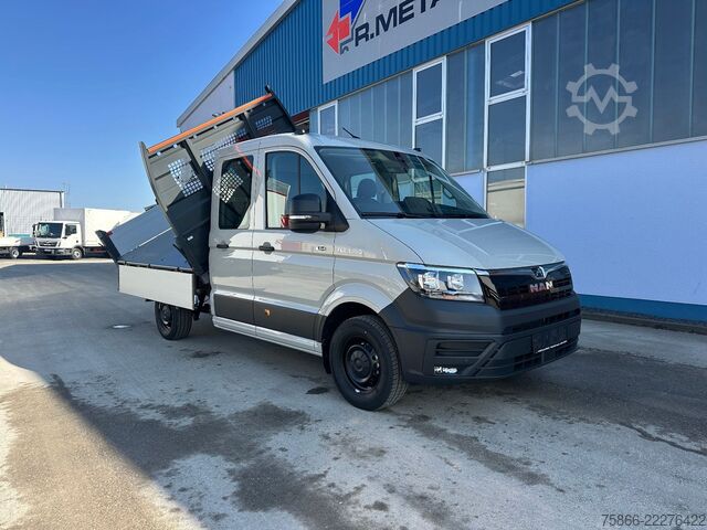 Autoutilitară basculantă MAN 3.160 TGE 4x4 Allrad Doka 3Seitenkipper Neuwagen