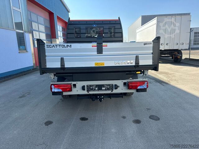 Autoutilitară basculantă MAN 3.160 TGE 4x4 Allrad Doka 3Seitenkipper Neuwagen