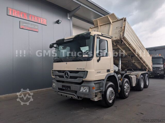 Autocamion basculant tridirecțional MERCEDES-BENZ Actros MP3 3241 / 8X4 / Blatt / E5 / Big Axle
