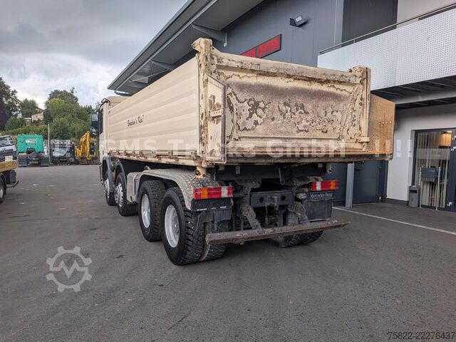 Autocamion basculant tridirecțional MERCEDES-BENZ Actros MP3 3241 / 8X4 / Blatt / E5 / Big Axle