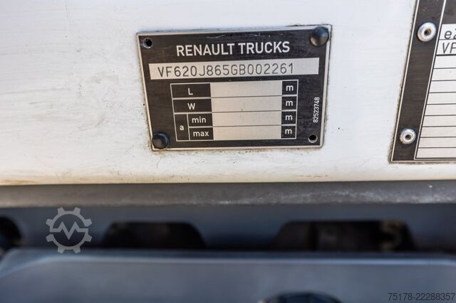 Koffer RENAULT D19.320 DXI+DHOLLANDIA 2T.