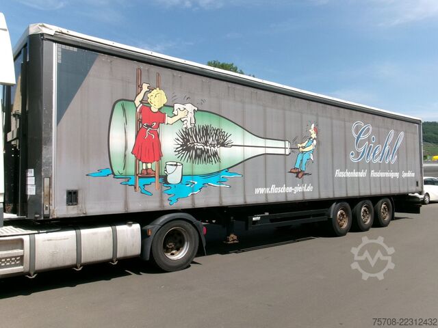 Semirremolque para bebidas ORTEN 3-Achs SafeServer*SAF*Lift*Edscha*zertifiziert