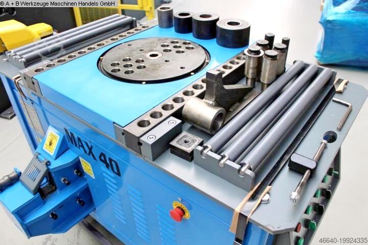 Buigmachine voor betonstaal A+B FASTECH MAX 40