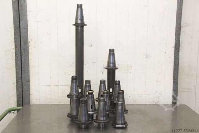 Fräsaufnahmen Adapter 13 Stück unbekannt Adapter SK50/MK2-MK5