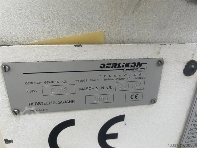 Bevel Gear Milling Machine Arc Gearing OERLIKON C28