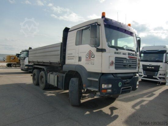 Háromirányú billenő teherautó MAN TGA 26.360 6X4 KIPPER, MANUEL, E3 SCHWARZMüLLER 3-SEITENKIPPER