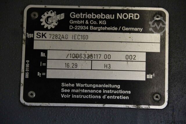 Versnellingsbak 1:16.29 Nord SK 7282AG IEC160