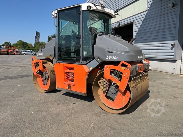 Rouleau tandem Hamm DV+ 70i VV-S