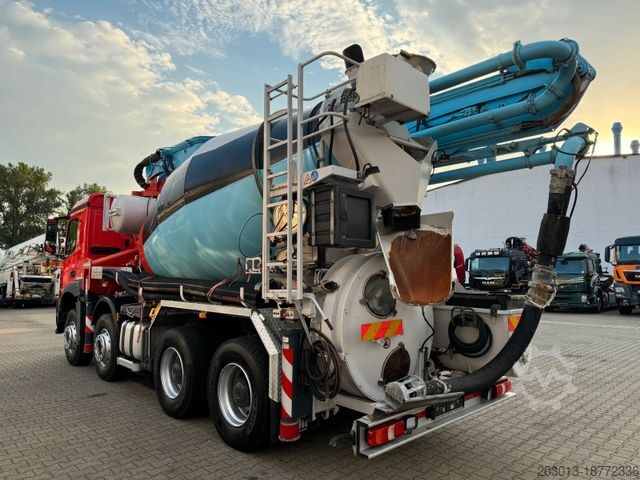 Betonpompwagen MERCEDES-BENZ AROCS 3243 8x4 Euro 6 Pumi Putzmeister TMM 24-3
