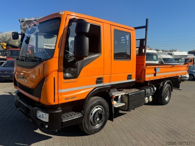 Kiepwagen bestelauto IVECO ML80E19 *Dreiseitenkipper* 1. Hand*Doka* 7-Sitze