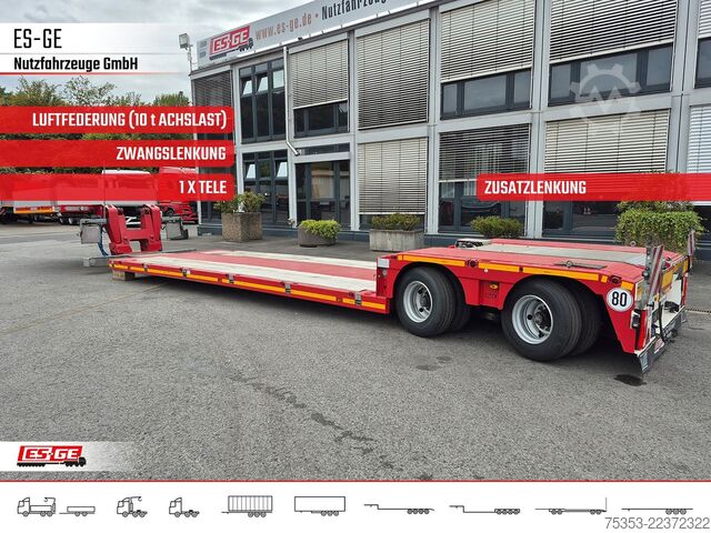 Dieplader oplegger FAYMONVILLE MAX Trailer MAX510 Tiefbett 2x10 t