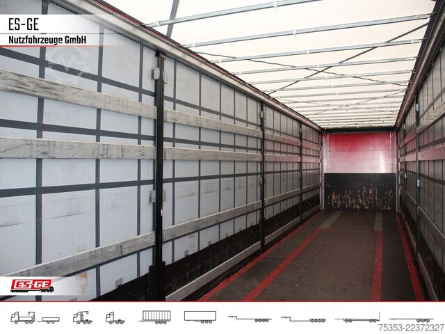 Open oplegger met zeil KÖGEL 3-Achs-Cargo-Coil-Pritschensattelanhänger