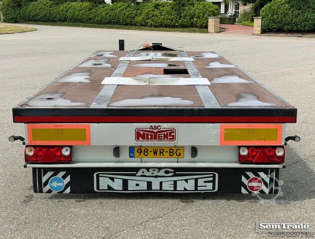 Aanhanger met werkplatform  Noyens NOYENS 01L 2 ASSER TROMMELREMMEN 600x254x