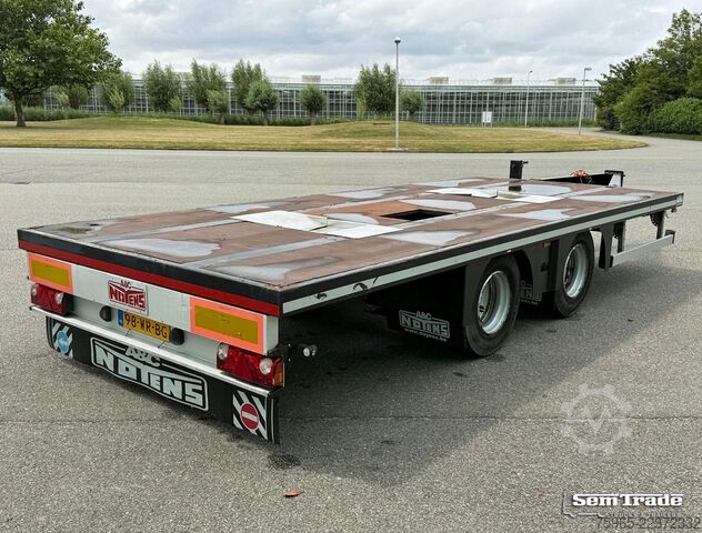 Aanhanger met werkplatform  Noyens NOYENS 01L 2 ASSER TROMMELREMMEN 600x254x