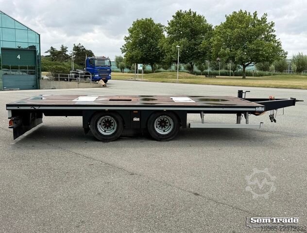 Aanhanger met werkplatform  Noyens NOYENS 01L 2 ASSER TROMMELREMMEN 600x254x