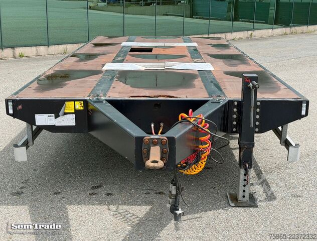 Aanhanger met werkplatform  Noyens NOYENS 01L 2 ASSER TROMMELREMMEN 600x254x