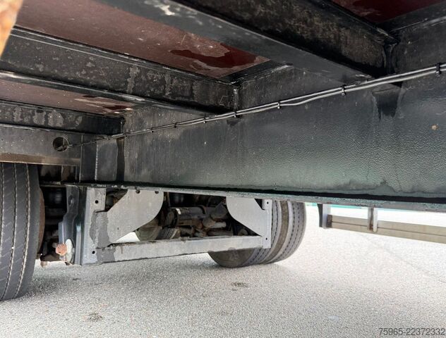 Aanhanger met werkplatform  Noyens NOYENS 01L 2 ASSER TROMMELREMMEN 600x254x