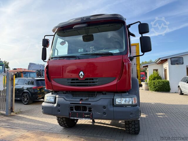 Vrachtauto met open laadbak RENAULT Midlum 280 DXI 4x4 Pritsche+LBW/BLATTFEDERUNG