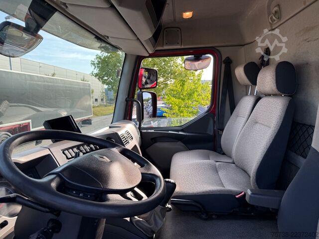 Vrachtauto met open laadbak RENAULT Midlum 280 DXI 4x4 Pritsche+LBW/BLATTFEDERUNG