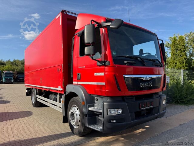 Drankentruck MAN TGM 18.340 Getränkewagen Ewers Schwenkwandaufbau