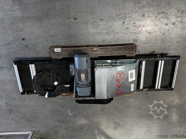 Cinta transportadora con accionamiento central Interroll BM8411