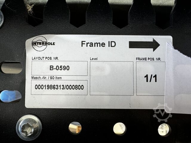 Cinta transportadora con accionamiento central Interroll BM8411