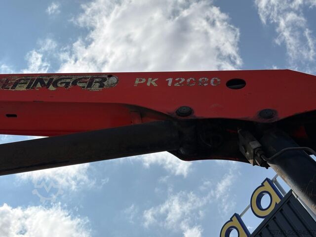 Containertransport (haakarmsysteem) MAN F 2000 28.364 + PALFINGER PK 12080 3X EXT + man...