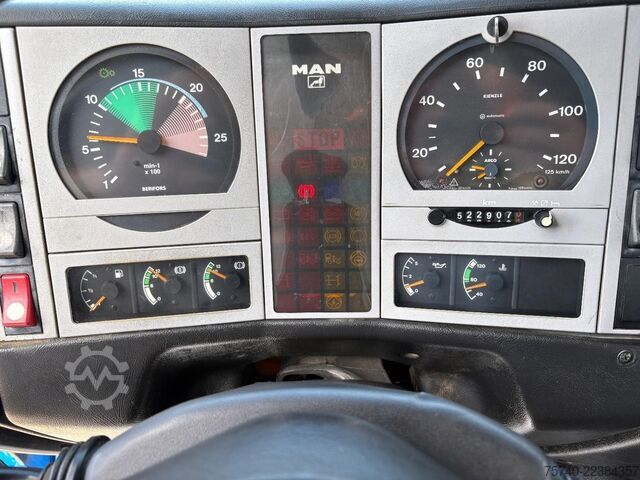 Containertransport (haakarmsysteem) MAN F 2000 28.364 + PALFINGER PK 12080 3X EXT + man...