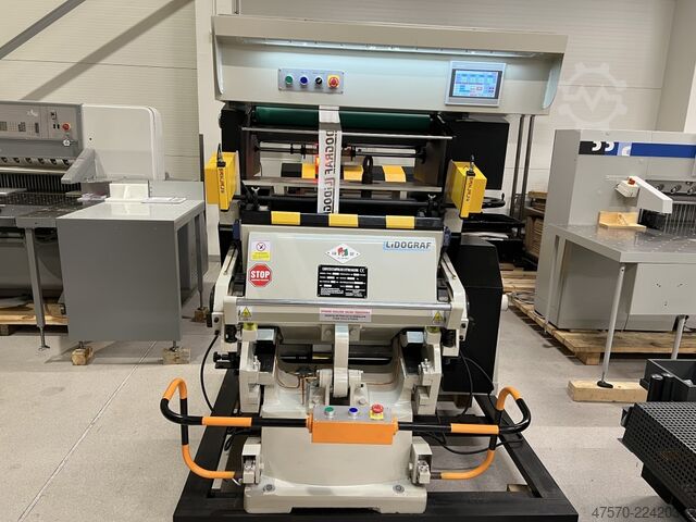 Sıcak yaldız baskı makinesi, kalıp kesici TYMC-800 Honeycomb Hot Foil Stamping Machine