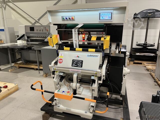 Sıcak yaldız baskı makinesi, kalıp kesici TYMC-800 Honeycomb Hot Foil Stamping Machine