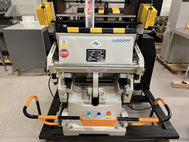 Sıcak yaldız baskı makinesi, kalıp kesici TYMC-800 Honeycomb Hot Foil Stamping Machine