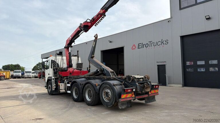 Containertransport (haakarmsysteem) Volvo FM 400 (BE TRUCK / HMF 1720-K3 / REMOTE / AJK H...