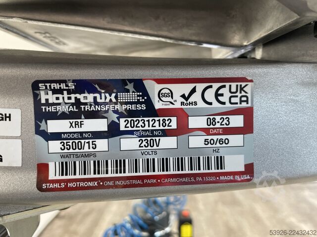 Tekstilpresse Hotronix Thermal Transfer Press XRF 