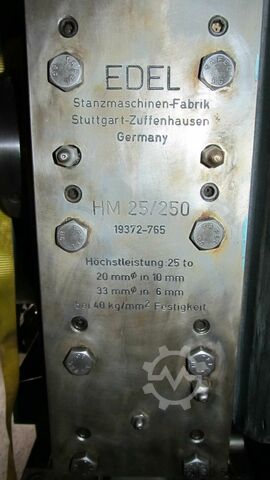Sterven-snijmachine Edel MH 25/250