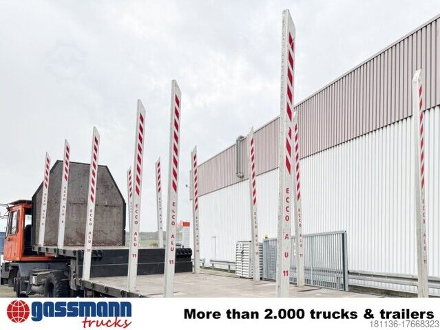Holztransporter LKW  ECCO ALU Schemel/Rungen, 12x Neuwertig