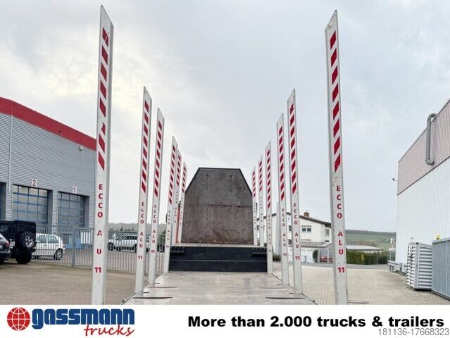 Holztransporter LKW  ECCO ALU Schemel/Rungen, 12x Neuwertig