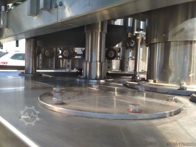 Filling machine for beverages, juices, and alcohol STORK VS 24/8 Vacum Glass bottles After general renovation