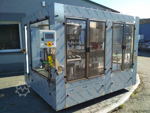 Filling machine for beverages, juices, and alcohol STORK VS 24/8 Vacum Glass bottles After general renovation
