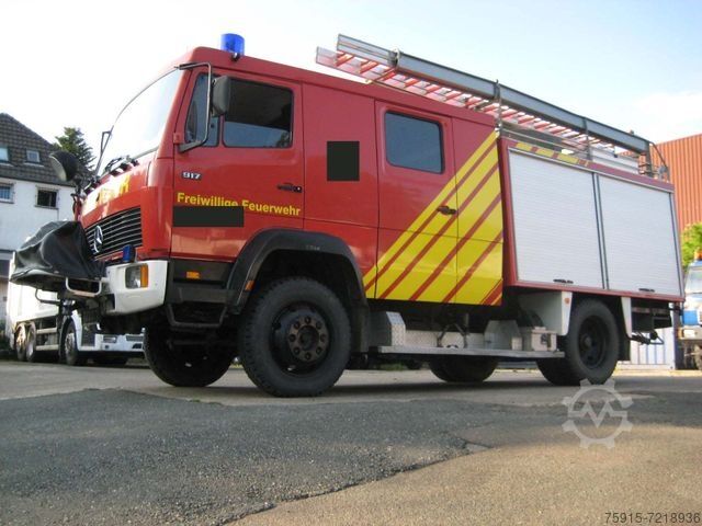 Other MERCEDES-BENZ 917 AF 4x4 Feuerwehr LF 16 TS *mit Teilbeladung*