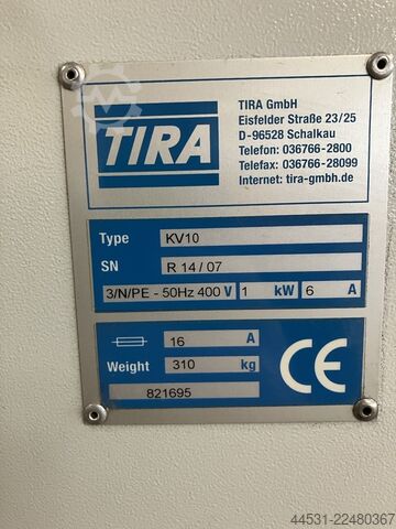 Afbalanceringsmaskine TIRA KV 10