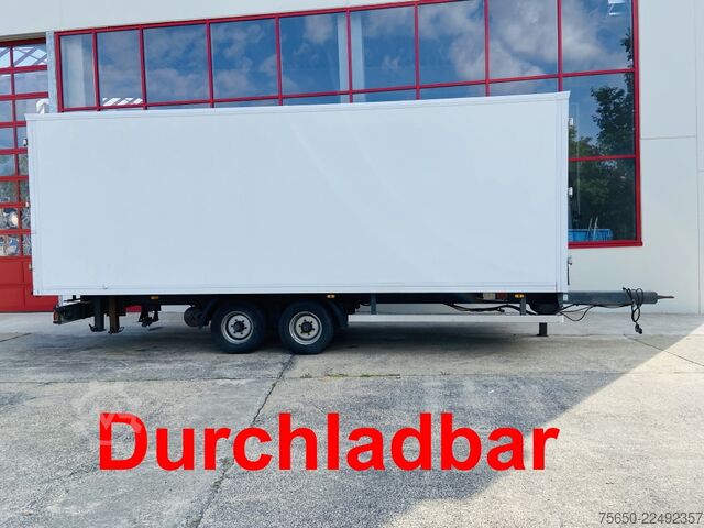 Przyczepa skrzyniowa Tang, Karl K105  Tandem Kofferanhänger vorn Durchladbar