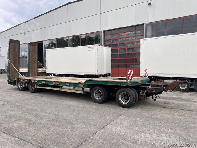 Remorque porte-engins surbaissée Humbaur HTD 409525-4A  4 Achs Tiefladeranhänger, kein Müller Mitteltal