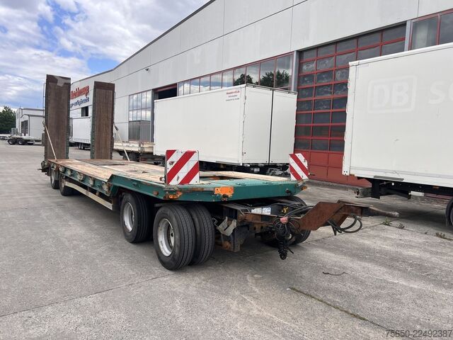 Remorque porte-engins surbaissée Humbaur HTD 409525-4A  4 Achs Tiefladeranhänger, kein Müller Mitteltal
