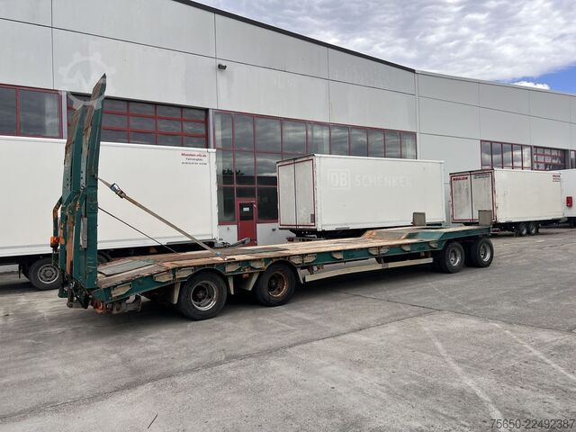 Remorque porte-engins surbaissée Humbaur HTD 409525-4A  4 Achs Tiefladeranhänger, kein Müller Mitteltal