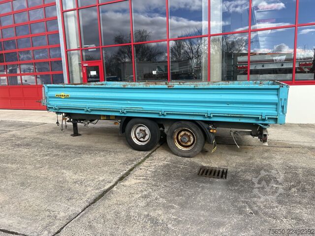 Przyczepa wywrotka Humbaur HTK 10 50 24  Tandem Kipper- Tieflader
