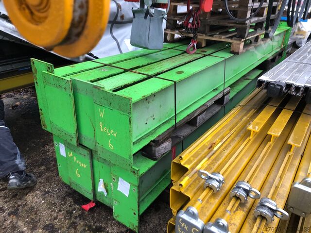 Vinç kanopisi Vinç İç mekan vinci Vinç pisti Stahl Portalkran Brückenkran Kettenzug 2x500Kg Stahlbau 16 x 7,6m IPE300 HEA200