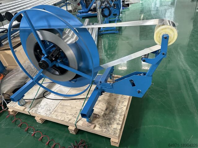 Maskine til produktion af spiralrør. METFORMER MTF 1602 Tube former