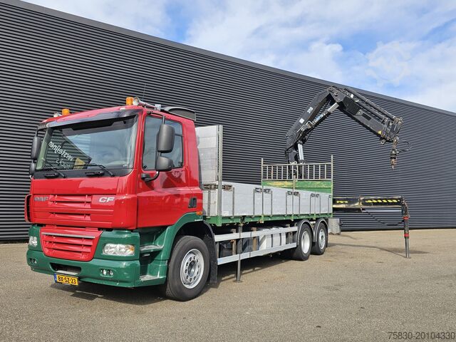 Laadplatform DAF CF 85.410 6x2 / HIAB 35 t/m crane / kran + REMOTE