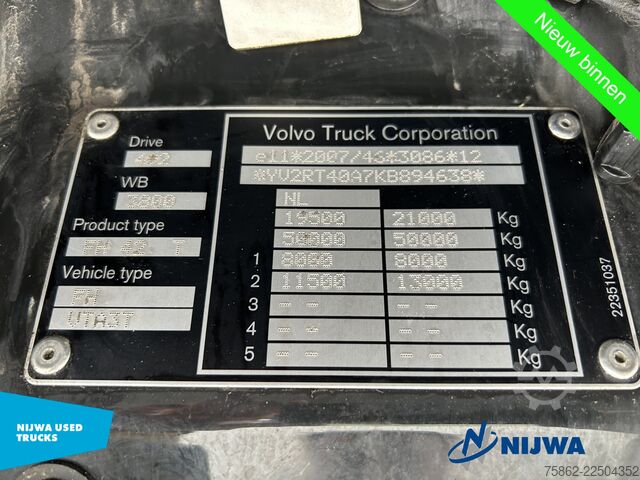  Volvo FH 500 4x2 VDS + No TC